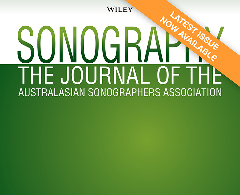 March issue of the Sonography Journal available now